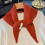 Womens Wool Winter Scarf Long Warm Cashmere Hijab Shawl Wrap