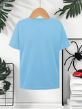 Men's summer fashion casual round-neck short-sleeved T-shirt