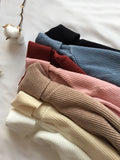 Women’s Ribbed Turtleneck Sweater Long Sleeve Warm Knit