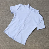 Women’s Quick-Dry Slim Fit Stand Collar Zipper Yoga Top