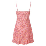 Women's Floral Slip Dress Casual Summer Homewear Style