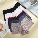 5PCS/SET Women's Sexy Lace Panties Low Waist Bow MultiColor