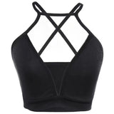 Women's Sexy Sheer Mesh Sleeveless Summer Crop Top Vest