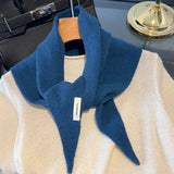 Womens Wool Winter Scarf Long Warm Cashmere Hijab Shawl Wrap