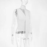 Summer New Women's Sexy Sleeveless V-Neck Lady Top Fashion