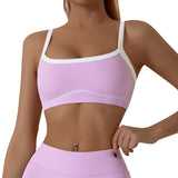 Women's Shock Absorbing Sports Bra Breathable Yoga Gym Top