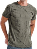 Hot-selling t-shirts for men graffiti pattern casual fashion