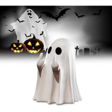Middle Finger Halloween Ghost Statue Small Halloween Home Decoration