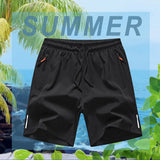 Summer Thin Loose Sports Shorts Men's Casual Beach Pants