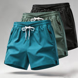 Men’s Quick-Dry Athletic Running Shorts with Pockets