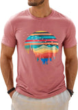 Stylish Men's T-Shirt—100% Pure Cotton, Comfortable, Trendy