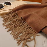 Women's Winter Cashmere Scarf Warm Pashmina Shawl Wrap