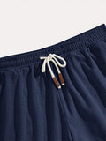Men's Casual Pants & Beach Shorts, Breathable Textured Fabric
