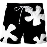 3D Patrick Star Swim Shorts Quick Dry Beachwear Unisex