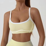 Women's Shock Absorbing Sports Bra Breathable Yoga Gym Top
