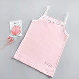Floral Print Girls' Cotton Inner Wear Baby Clothing Tank Top