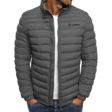 Men's non-woven, windproof, lightweight, warm, and slim-fit winter jacket