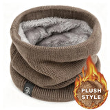 Winter Neck Gaiter Fleece Lined Neck Warmer Face Cover