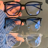 Unisex Square Blue Light Blocking Glasses for Computer Use