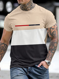 Summer New Style Men's T-shirt Casual Fashion 3D Letter