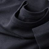 Mens Crewneck Lightweight Long Sleeve Knit Pullover Casual Dress Sweaters