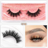 3D Mink Lashes Luxury Hand-Made Eyelashes False Eyelashes Upper Lashes