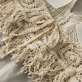 Sexy Boho Beach Holiday Camisole Halter Women Crochet Knit