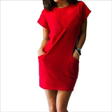 Summer Fashion Women Dress Dresses Casual Short Sleeve