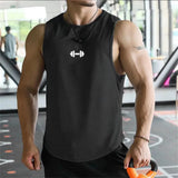 Men's Quick-Dry Sleeveless Fitness Basketball Tank Top