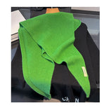 Womens Wool Winter Scarf Long Warm Cashmere Hijab Shawl Wrap