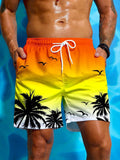 3D Patrick Star Swim Shorts Quick Dry Beachwear Unisex
