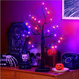 Warm White LED Birch Tree Lights Battery Powered Holiday Decor