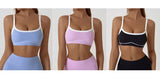 Women's Shock Absorbing Sports Bra Breathable Yoga Gym Top