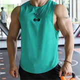 Men's Quick-Dry Sleeveless Fitness Basketball Tank Top