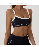 Women's Shock Absorbing Sports Bra Breathable Yoga Gym Top