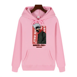 Men's high-end quality top Naruto handsome pattern print Autumn Winter thick warm clothing outdoor sports hoodie