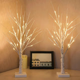 10FT Birch Branch Fairy Lights Warm White LED Christmas Decor