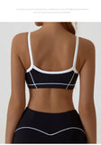 Women's Shock Absorbing Sports Bra Breathable Yoga Gym Top