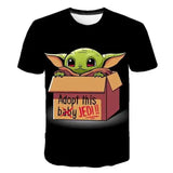 Men's Star Wars Anime Kids Boys Short Sleeve T-Shirt Casual