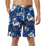 Summer New 3d Printed Flower Beach Shorts Men Tropical
