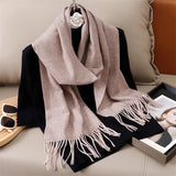 Women's Winter Cashmere Scarf Warm Pashmina Shawl Wrap