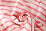Girls Striped Polo Dress Short Sleeve A-Line School Dress