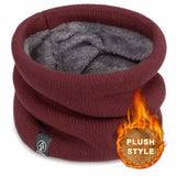 Winter Neck Gaiter Fleece Lined Neck Warmer Face Cover