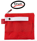 Nubby wet Bag Red Color
