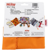 Nubby Orange Color Wet bag