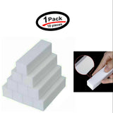 1 Pack 10 Pcs White Buffer Sanding Block Files Grit Manicure Nail Art Tool