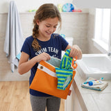 Nubby Orange Color Wet bag