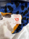 TY Beanie Baby 1995 LIZZY the Lizard, 13 inch Stuffed Animal Toy with Mint Tag