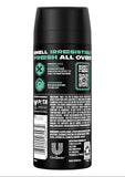 Axe Apollo Men's Deodorant 48h Protection Body Spray 150ml / 5.07Oz (5 Pack)