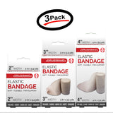 2" & 3" & 4" Elastic Sports/Body Wrap (Combo Pack) Self-Closure Bandages (3 Pack)